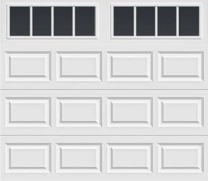 short panel door with long with rectangular grilles windows