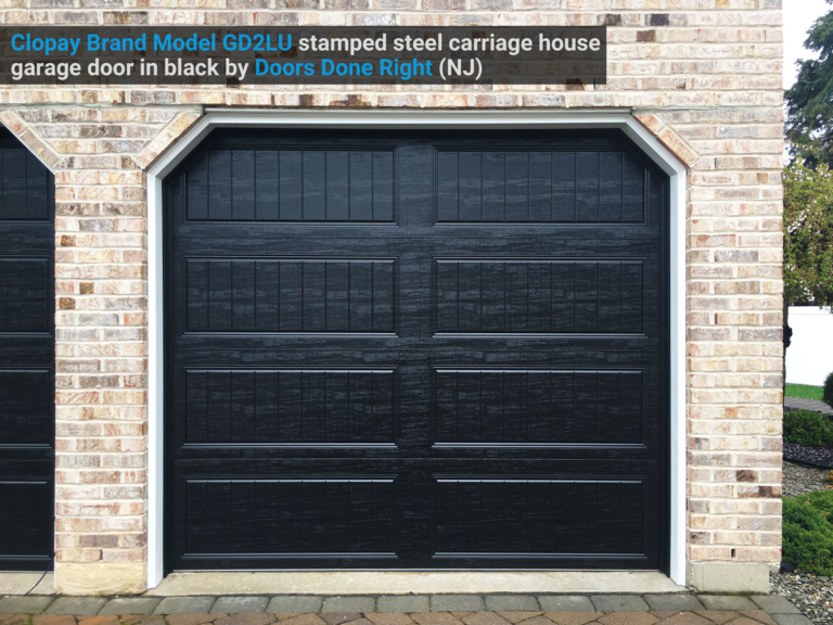 Doors Done Right Garage Doors and Openers Black Clopay Gallery