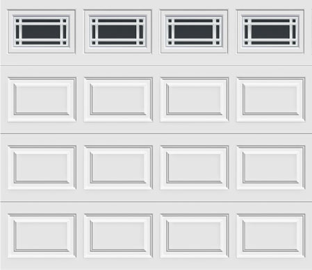 short panel door with prairie 510 windows