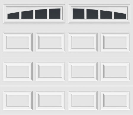 short panel door with madison arch 613 windows