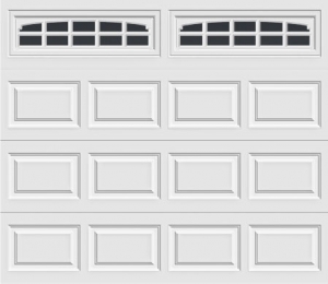 short panel garage door with charleston 608 windows