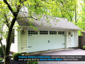 clopay gallery collection carriage house garage door in princeton nj 08540