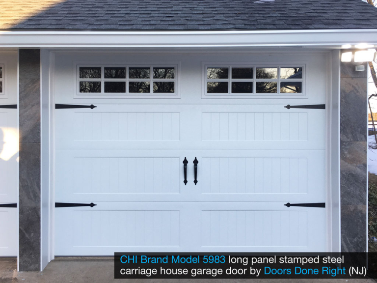 Doors Done Right Garage Doors and Openers Stamped Steel Carriage