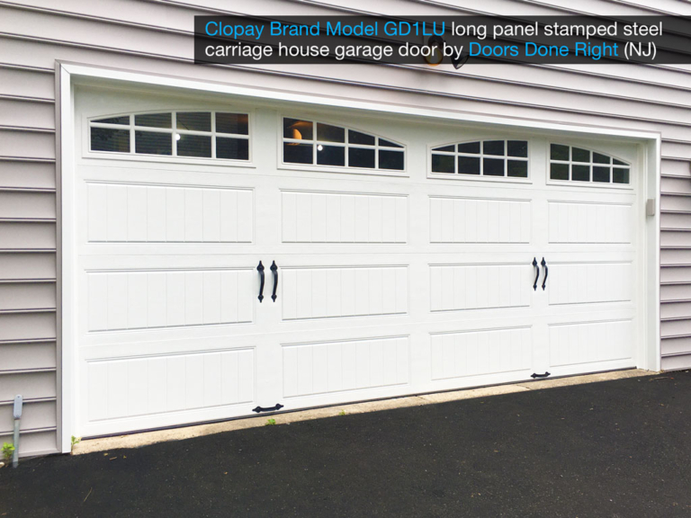 Clopay Long Panel Stamped Steel Doors Done Right