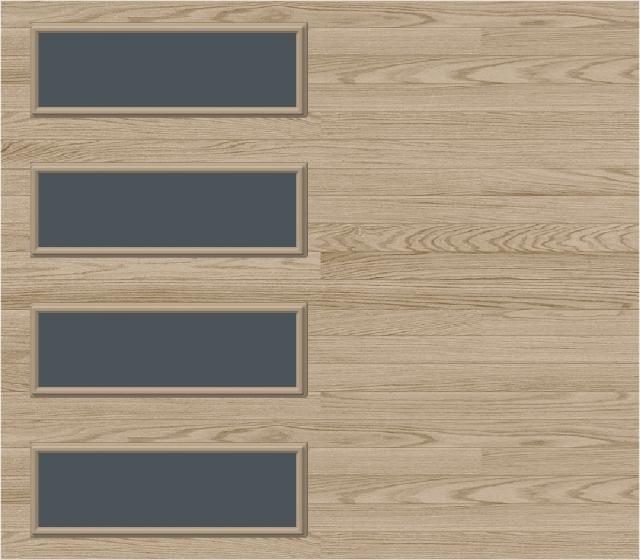 CHI Planks with Natural Oak Accents Finish